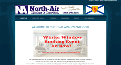 Desktop Screenshot of northairwindow.com