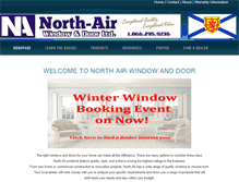 Tablet Screenshot of northairwindow.com